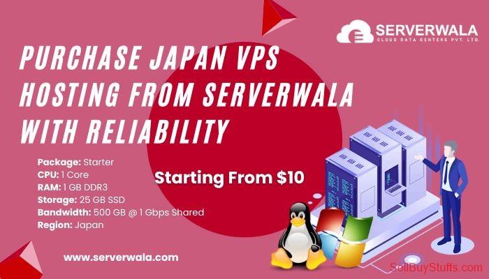 Amarpur Purchase Japan VPS Hosting from Serverwala with Reliability