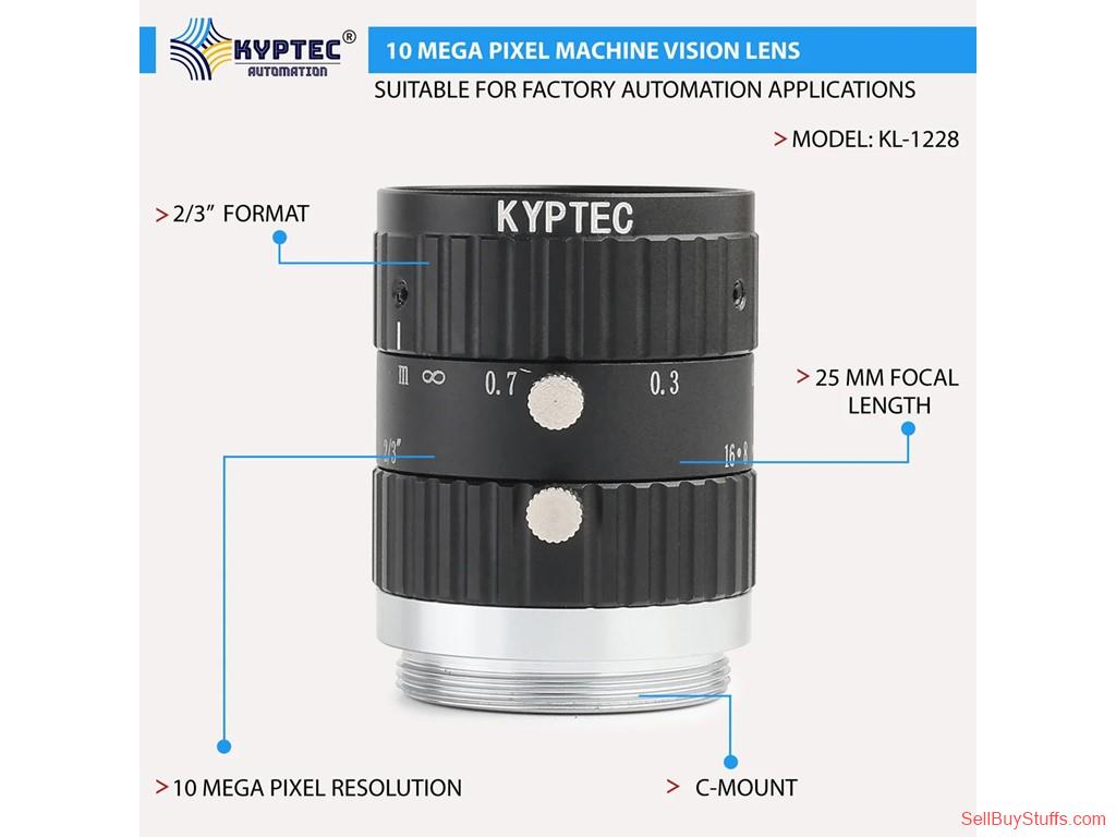 Australia Classifieds 25 MM 10 MP Precision-Inspection Machine Vision Lens for 2/3-Inch Industrial Cameras | C-Mount – Kyptec Automation®