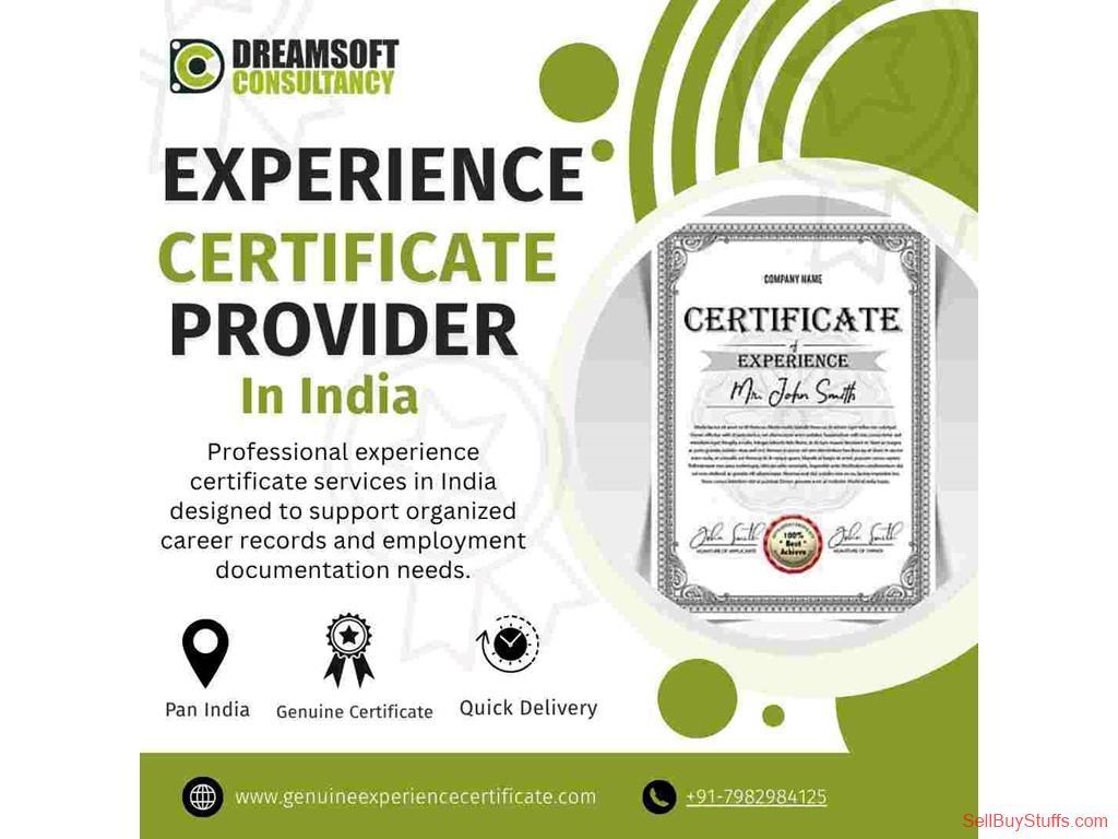 Delhi Reliable Experinece certificate provider in Mumbai 