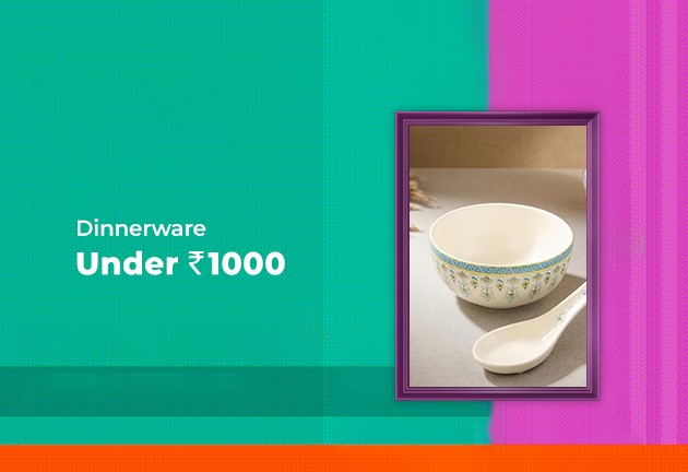 Pune Dinnerware Under Rs 1000
