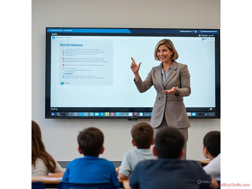 Asola Braevo 86-Inch Smart Interactive Flat Panel – 4K Touch Display for Modern Workspaces