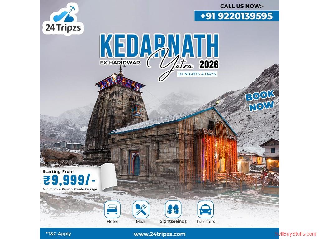 NOIDA 24 Tripzs – Kedarnath Yatra Package @ ₹9,999 | Haridwar to Haridwar All Inclusive Tour