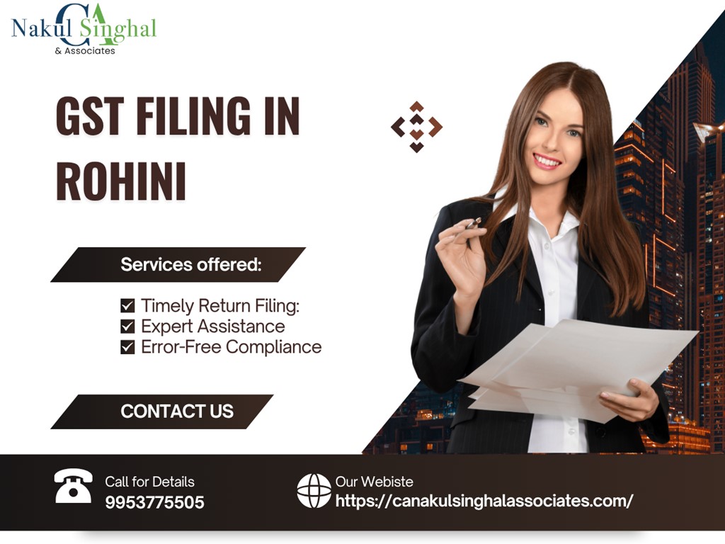 Delhi GST filing in rohini | New Company Gst Registration