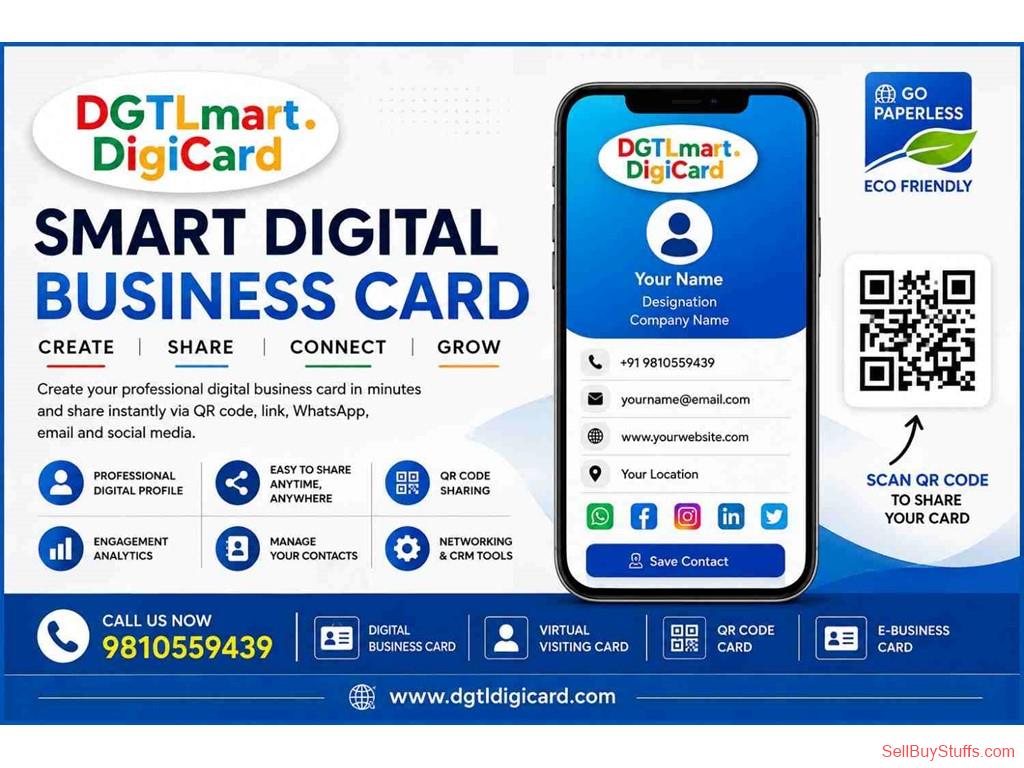 Australia Classifieds Create a Smart Digital Business Card Online with DGTL DigiCard