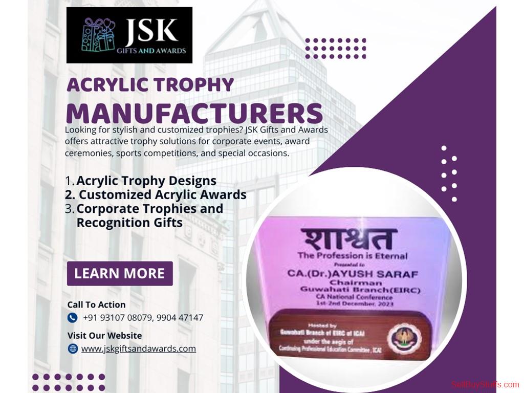 Indore  Acrylic Trophy Manufacturers – JSK Gifts and Awards