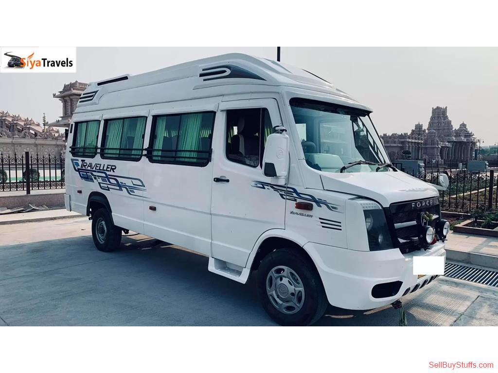 Delhi 12 Seater Tempo Traveller Booking in Delhi