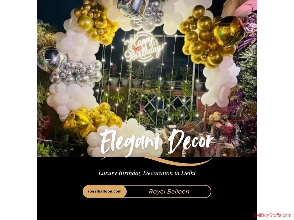 Delhi Royal Balloons Delhi: Premium 18+ Birthday Decor That Stands Out