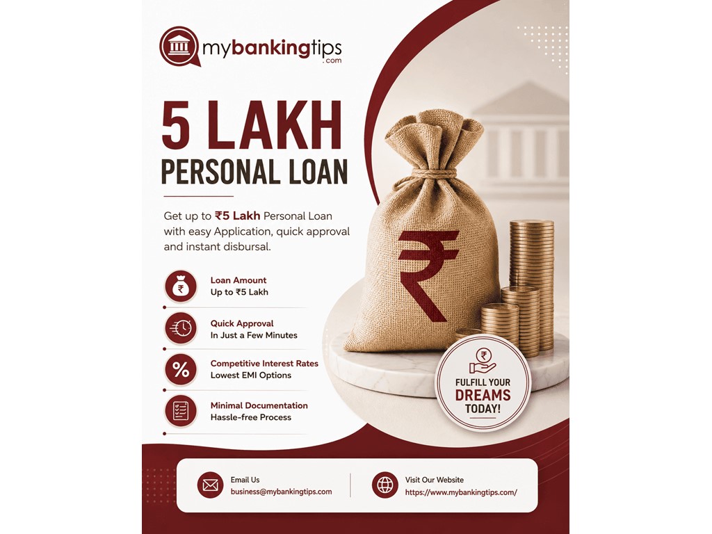 Australia Classifieds ₹5 Lakh Personal Loan – Know Your Options