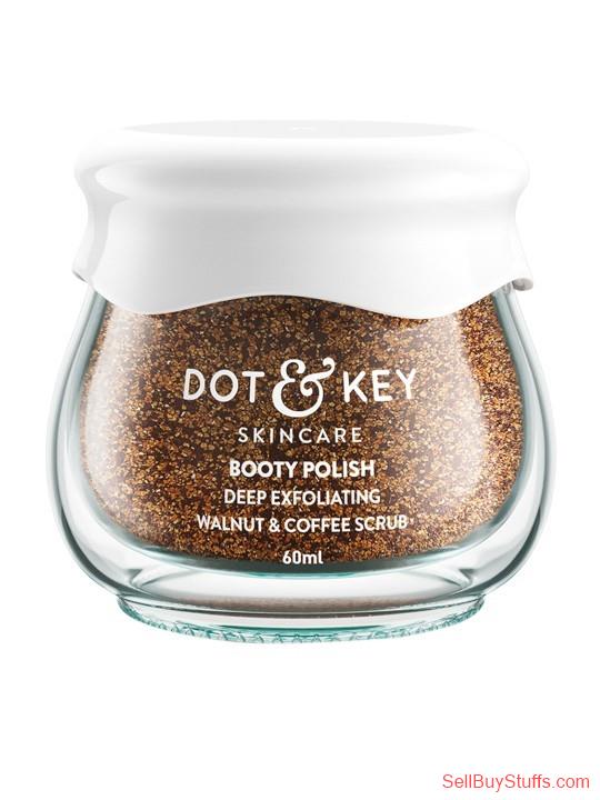 Mumbai Dot & Key Deep Exfoliating Booty Polish Walnut & Coffee Scrub 60ml