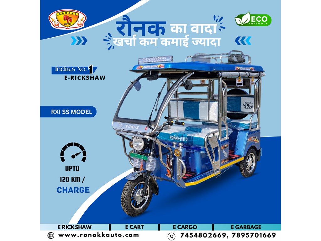 Hardoi 3 wheeler electric auto rickshaw