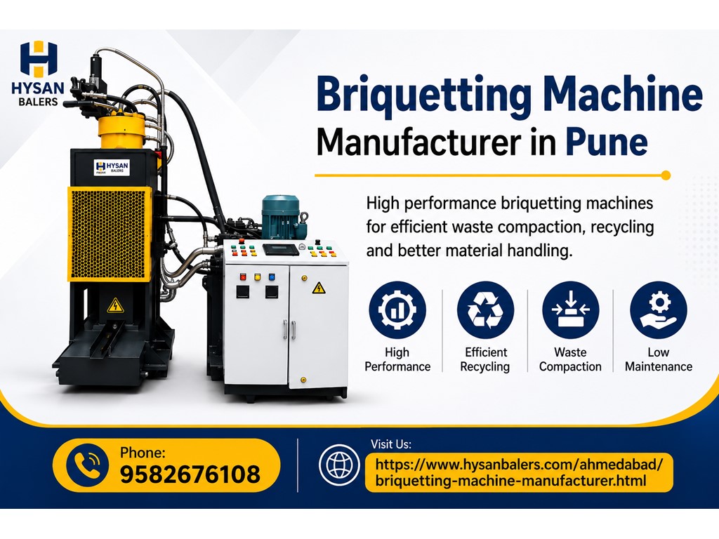 Australia Classifieds Briquetting machine manufacturer in Ahmedabad |Hysan Balers
