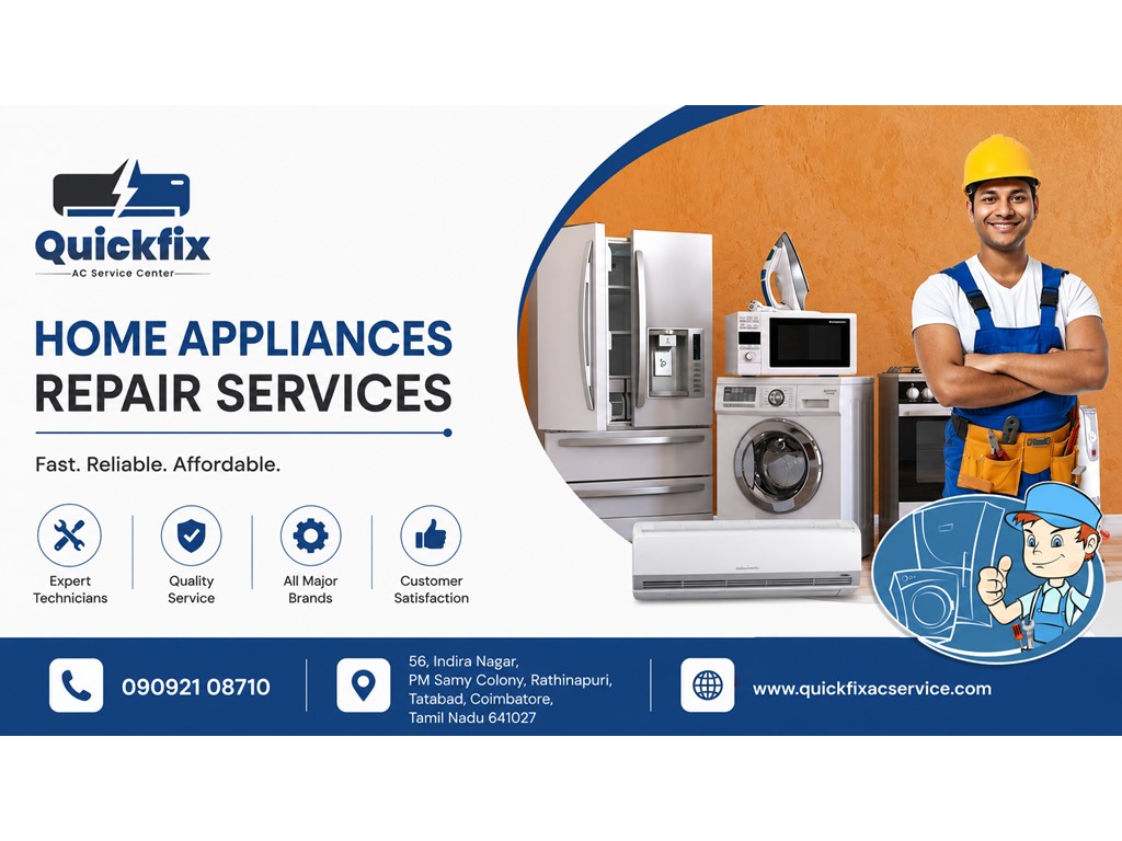 second hand/new: Quickfix AC Services | AC Repair in Coimbatore 
