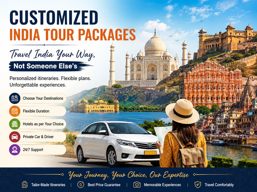Jaipur Customized India Tour Packages: Travel India Your Way, Not Someone Else’s