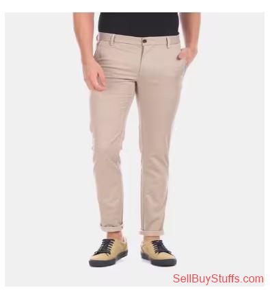 Mumbai Flat-Front Trousers with Insert Pockets
