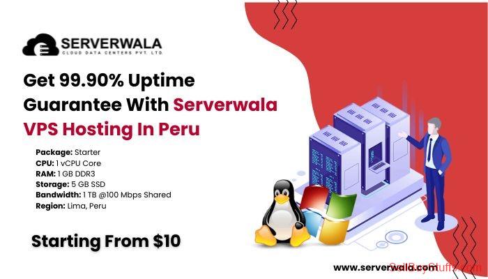 second hand/new: Get 99.90% Uptime Guarantee With Serverwala VPS Hosting In Peru