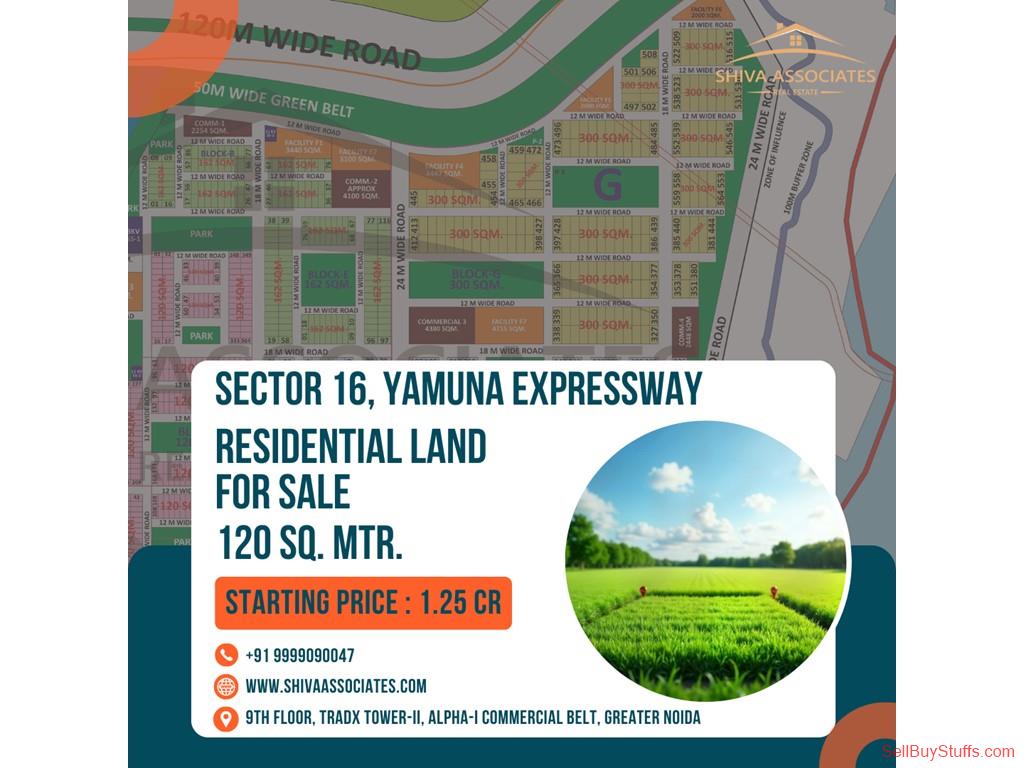 Greater Noida Explore Prime Residential Land at Sector 16, Yamuna Expressway
