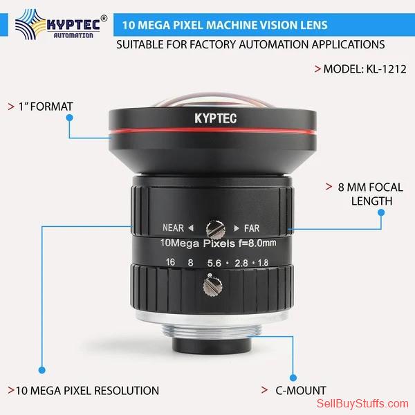 Australia Classifieds 8 MM 10 MP Wide-Angle Machine Vision Lens for 1-Inch Industrial Cameras | C-Mount – Kyptec Automation®
