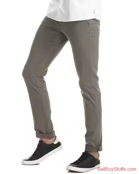 Mumbai Slim Fit Trousers with Insert Pockets