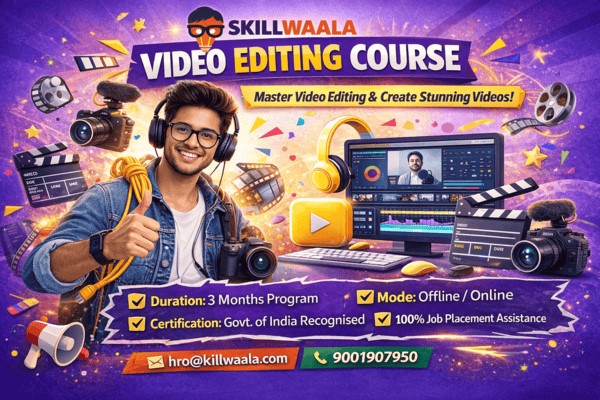 Australia Classifieds Free Video Editing Course for Beginners with Practical Learning – Skillwaala