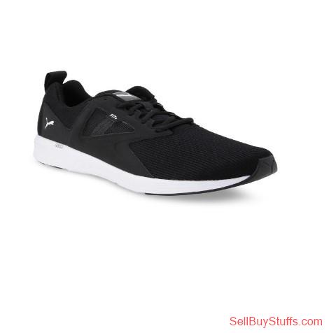 Mumbai Puma Unisex Black NRGY Asteroid Running Shoes