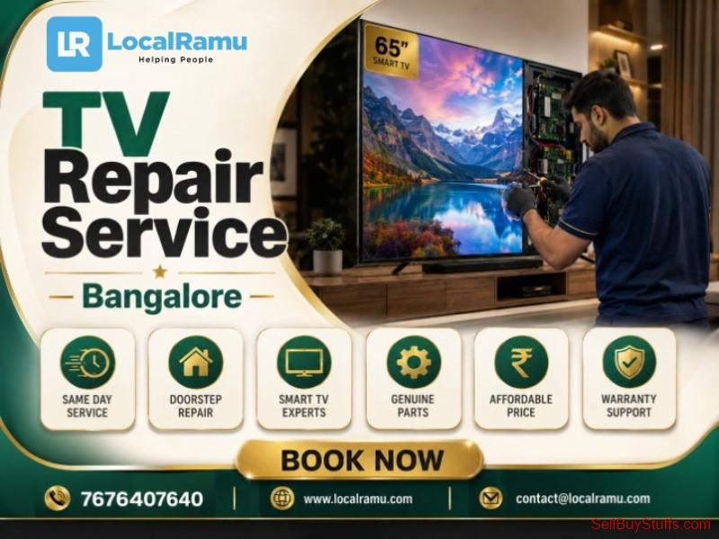 Bangalore Don't throw away your tv localramu fixes every fault, fast in Bangalore