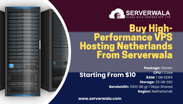 Indore Buy High-Performance VPS Hosting Netherlands From Serverwala