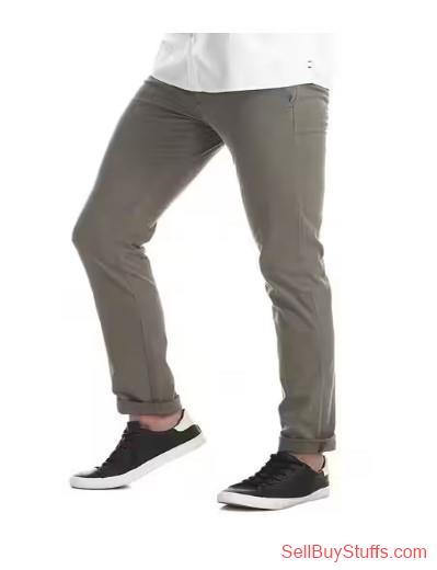 Mumbai Slim Fit Trousers with Insert Pockets