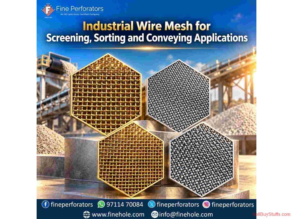 Select City Industrial Wire Mesh for Screening, Sorting and Conveying Applications