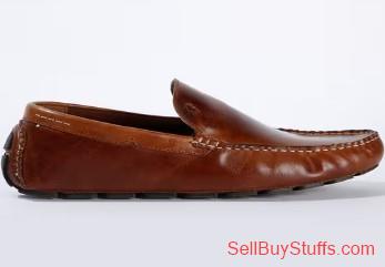 Mumbai Driver Loafers with Moc-Stitch Upper