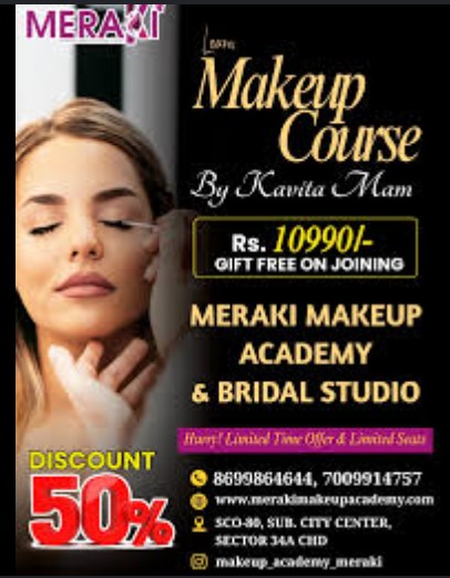 Chandigarh Beauty Courses In Chandigarh | Meraki Makeup Academy 
