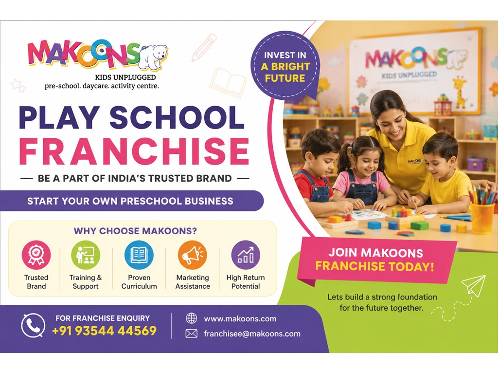 Delhi Makoons Play School Business Franchise 