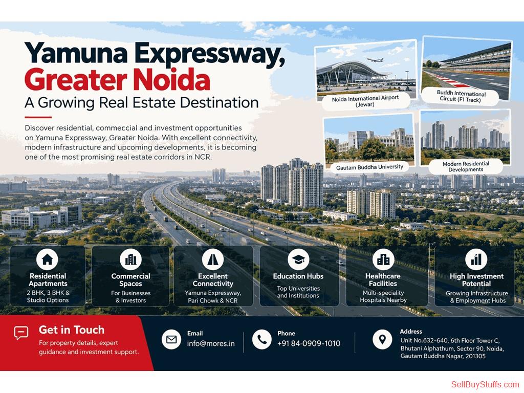 NOIDA Residential Plots and Flats on Yamuna Expressway, Greater Noida