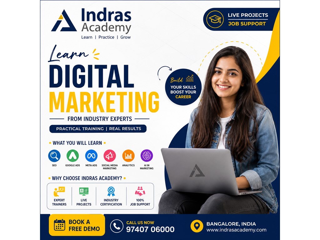 Bangalore Digital Marketing Course in Bangalore | Indras Academy