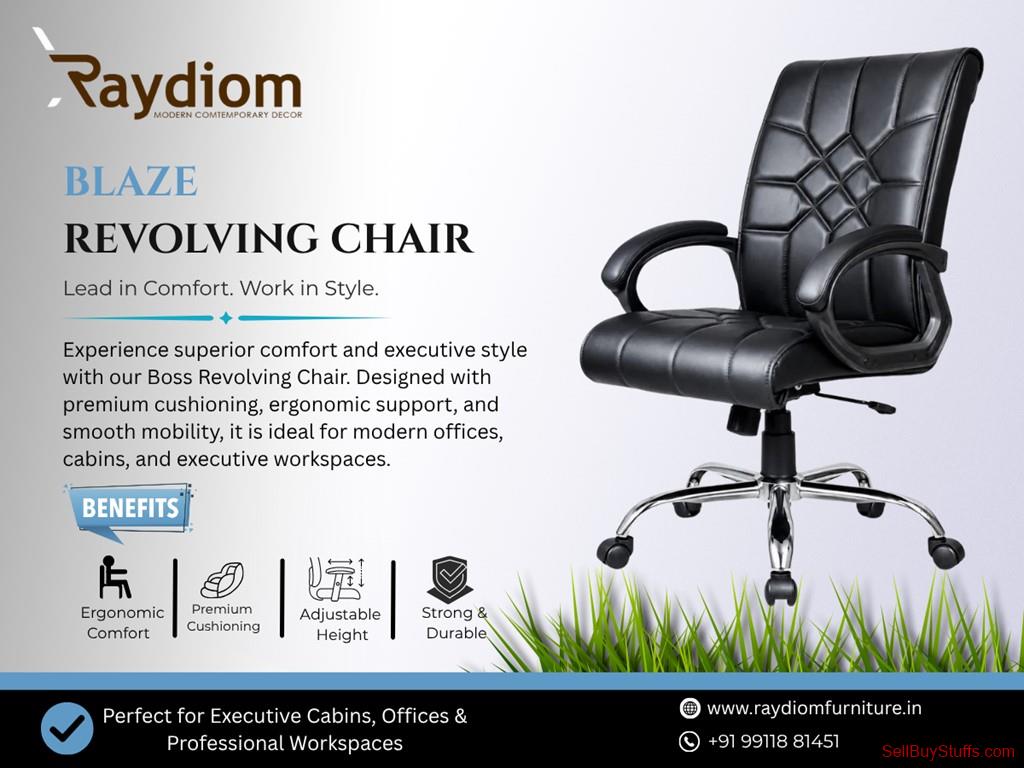 Ghaziabad Blaze Revolving Chair | Executive Office Comfort