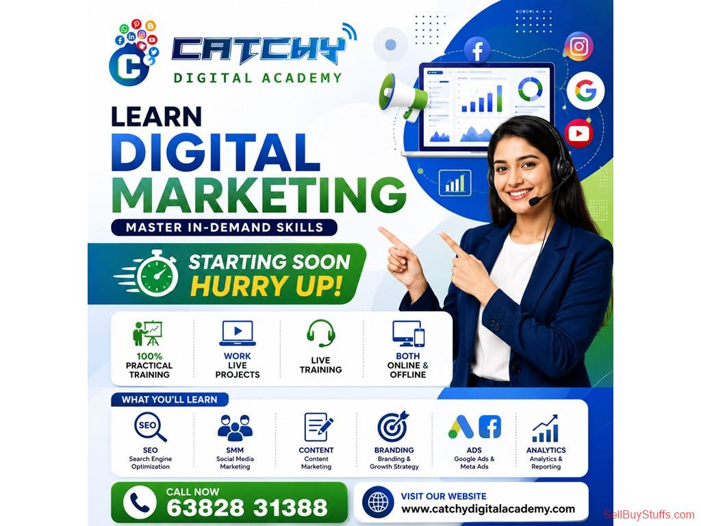Coimbatore   	 Digital Marketing Course with Practical Training in Coimbatore - Catchy Academy