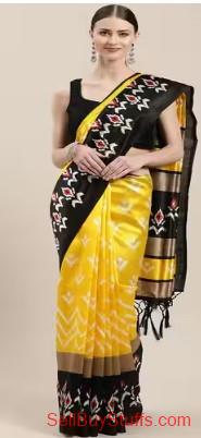 Mumbai Pochampally Saree with Blouse