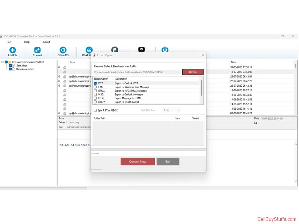 Pitampura IDC MBOX to PST Converter – Convert MBOX Files to Outlook PST Easily