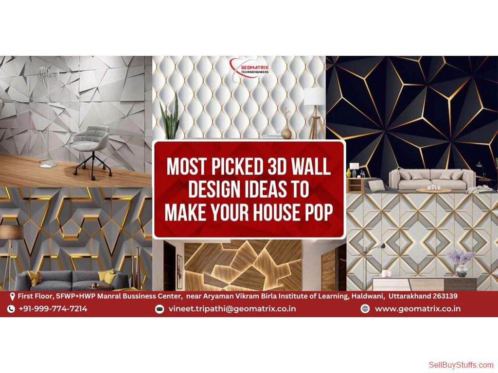 Haldwani Most Picked 3D Wall Design Ideas to Make Your House Pop
