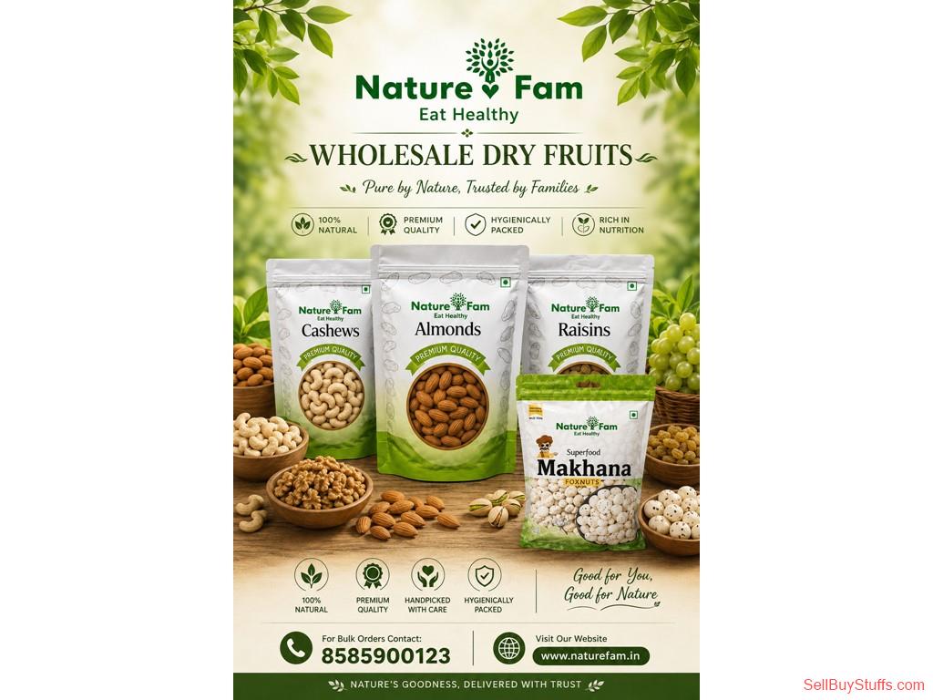 Faridabad Organic Dry Fruits Online – Premium Quality Healthy Snacks at Naturefam