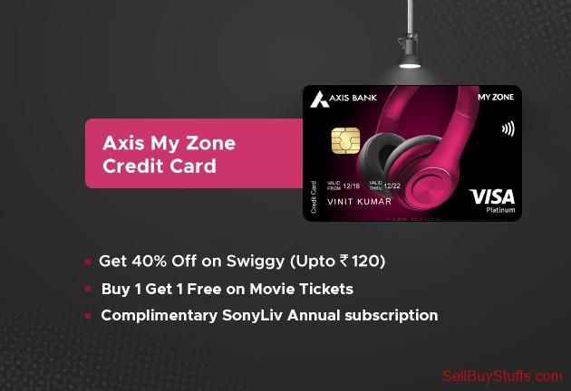 Pune Axis MyZone Credit Card - Entry level card offering benefits across Shopping, Dining and Entertainment!