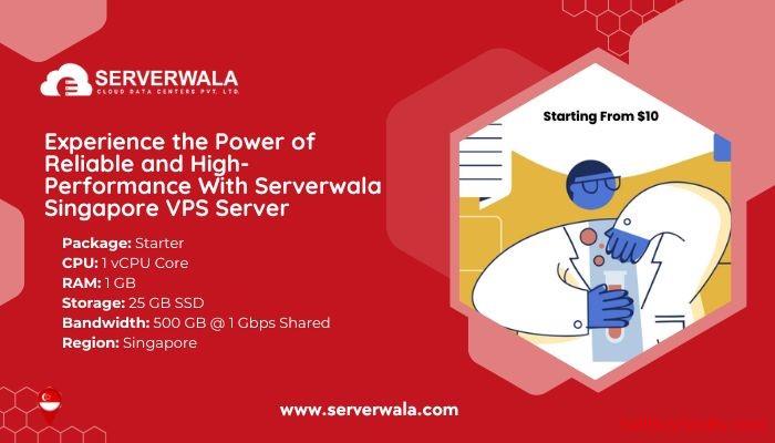 Mumbai Experience the Power of Reliable and High-Performance With Serverwala Singapore VPS Server