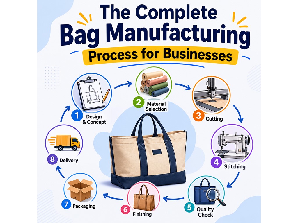 Delhi The Complete Bag Manufacturing Process for Businesses