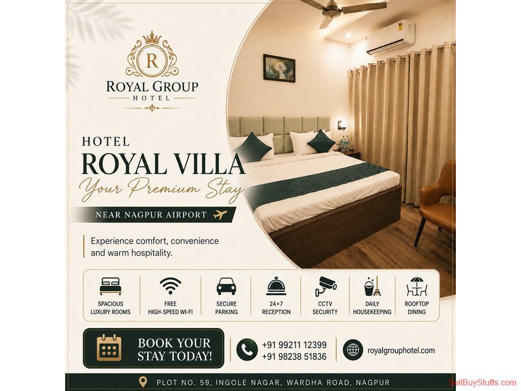 Nagpur Best Hotel Near Nagpur Airport Hotel Royal Villa Royal Group Hotels